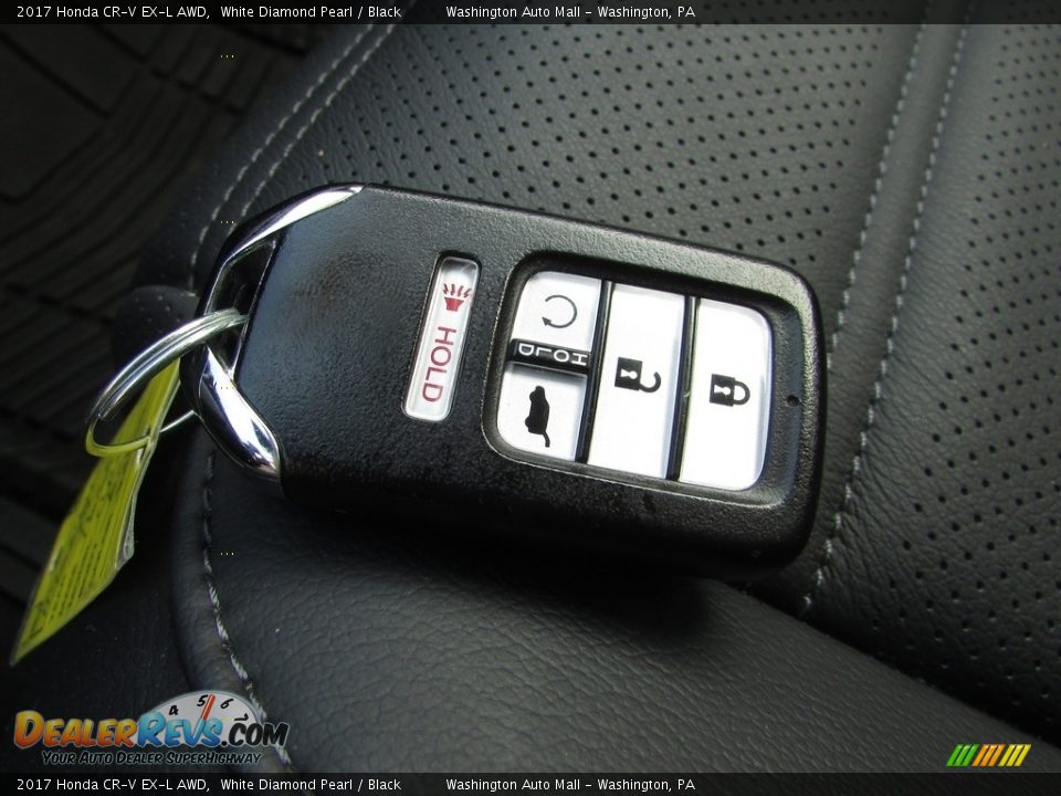 2017 Honda CR-V EX-L AWD White Diamond Pearl / Black Photo #29