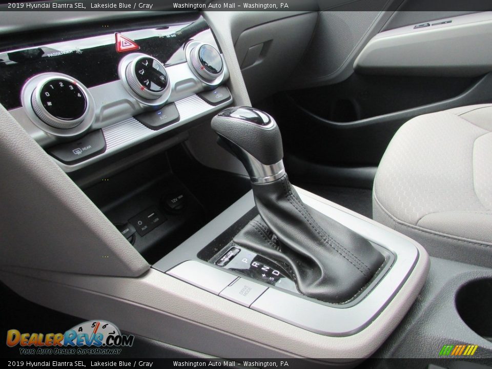 2019 Hyundai Elantra SEL Lakeside Blue / Gray Photo #15