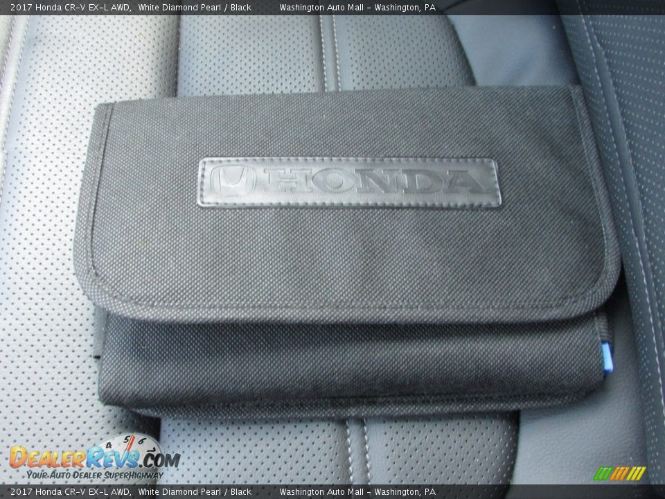 2017 Honda CR-V EX-L AWD White Diamond Pearl / Black Photo #30