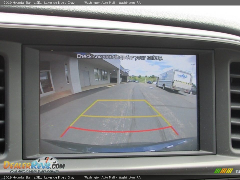 2019 Hyundai Elantra SEL Lakeside Blue / Gray Photo #18