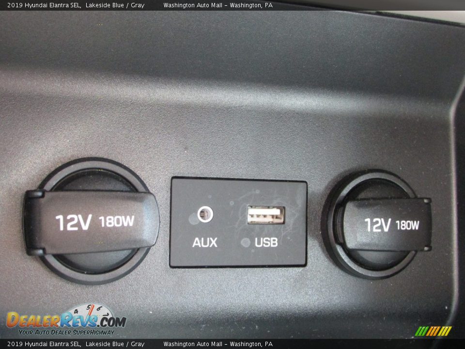 2019 Hyundai Elantra SEL Lakeside Blue / Gray Photo #23