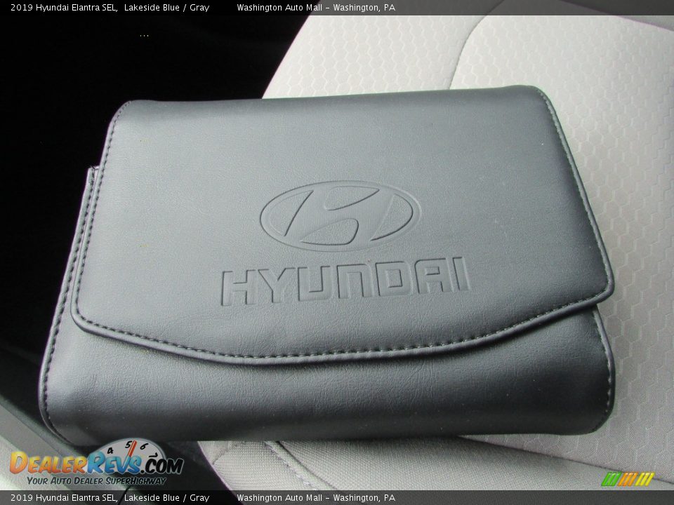 2019 Hyundai Elantra SEL Lakeside Blue / Gray Photo #26