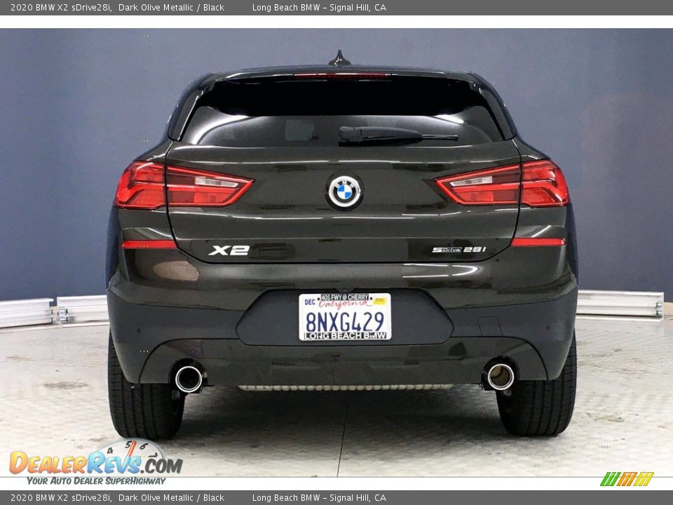 2020 BMW X2 sDrive28i Dark Olive Metallic / Black Photo #3