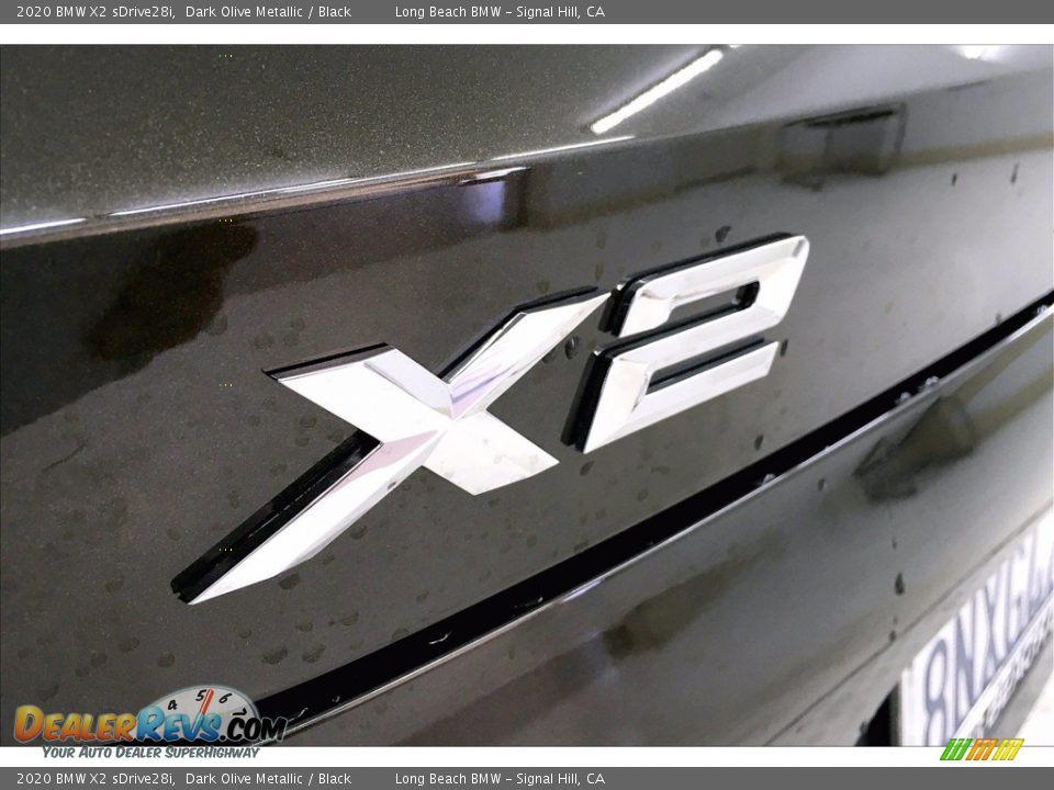 2020 BMW X2 sDrive28i Dark Olive Metallic / Black Photo #7