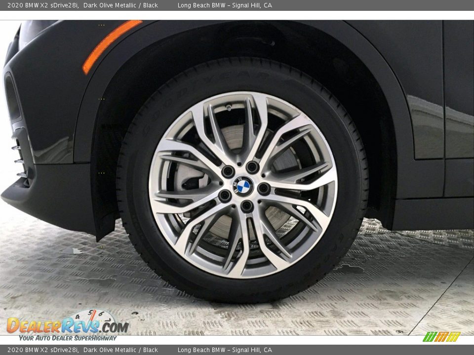 2020 BMW X2 sDrive28i Dark Olive Metallic / Black Photo #8