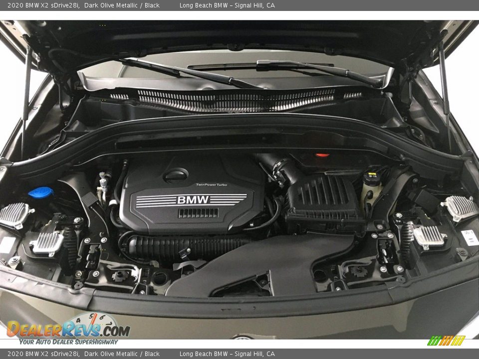 2020 BMW X2 sDrive28i Dark Olive Metallic / Black Photo #9