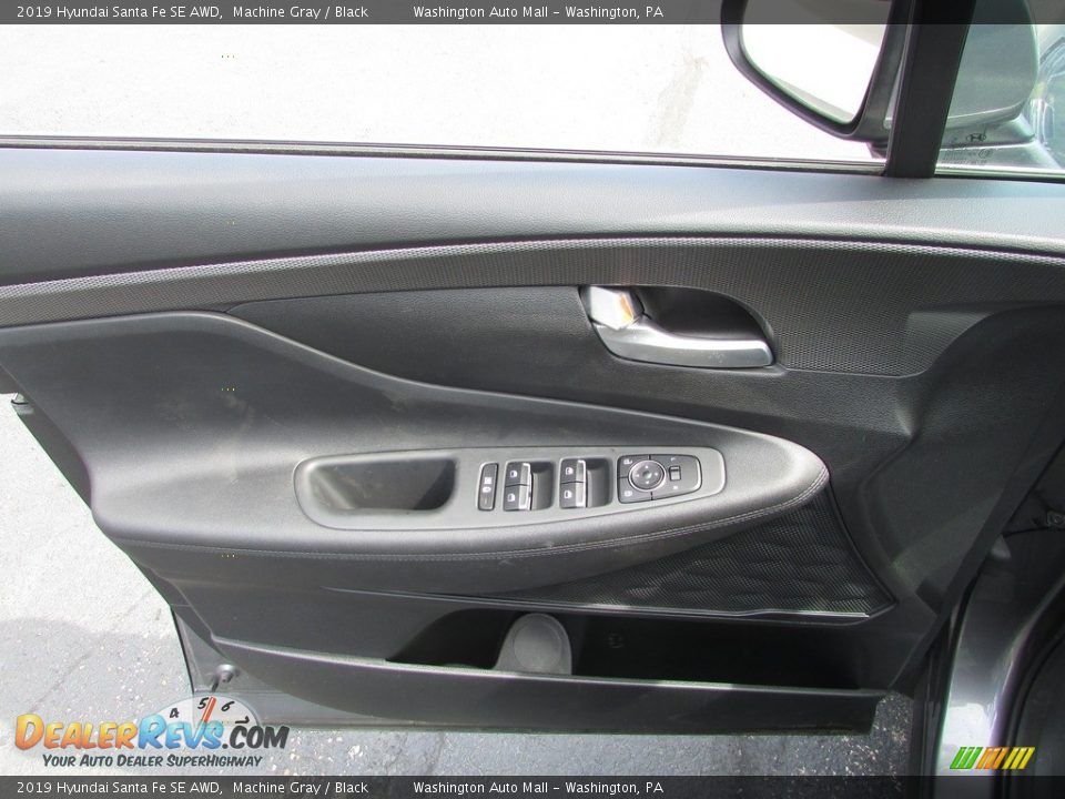 2019 Hyundai Santa Fe SE AWD Machine Gray / Black Photo #13