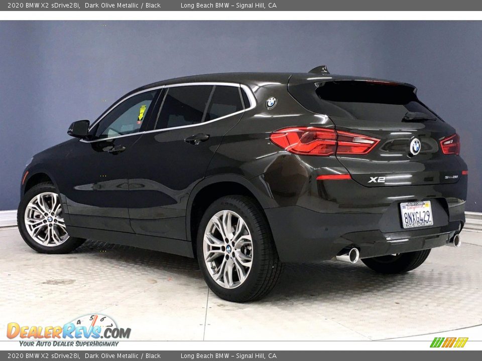 2020 BMW X2 sDrive28i Dark Olive Metallic / Black Photo #10