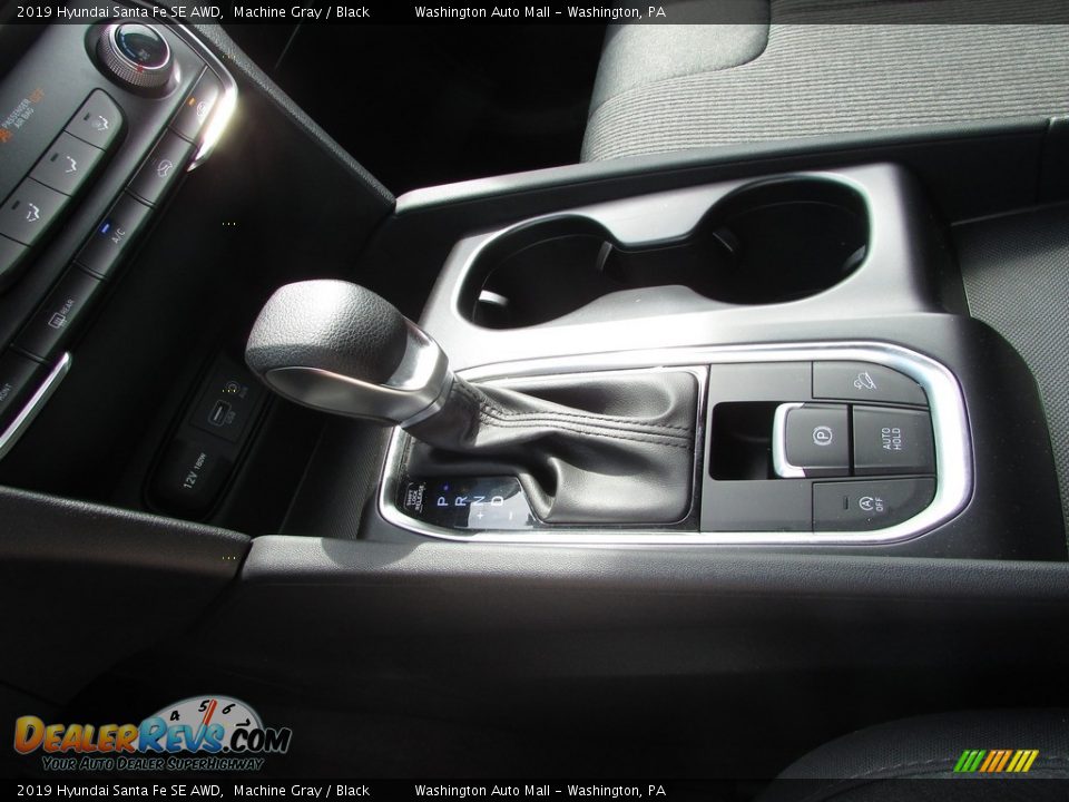 2019 Hyundai Santa Fe SE AWD Machine Gray / Black Photo #14