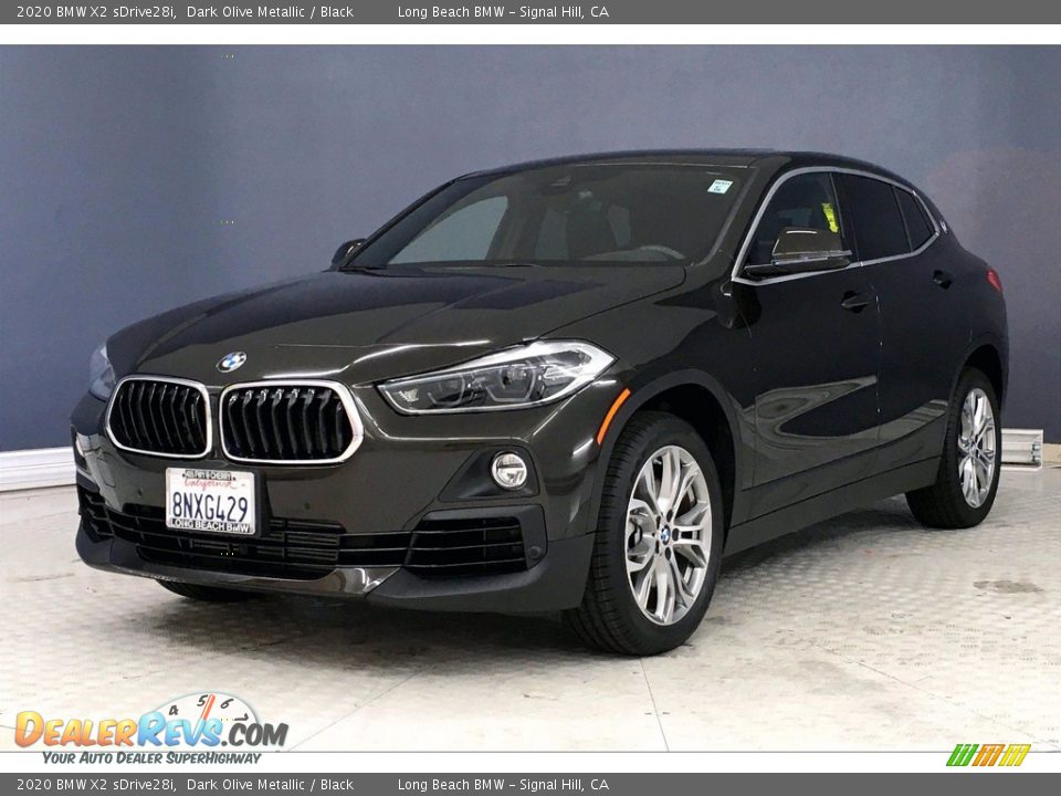 2020 BMW X2 sDrive28i Dark Olive Metallic / Black Photo #12