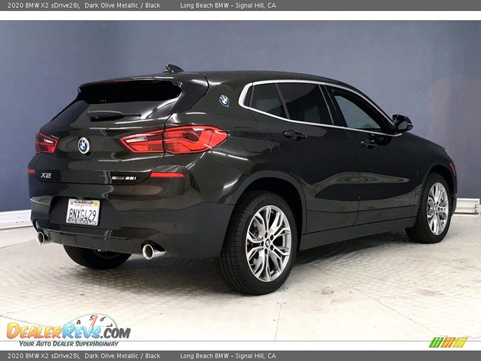 2020 BMW X2 sDrive28i Dark Olive Metallic / Black Photo #13