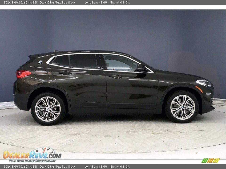 2020 BMW X2 sDrive28i Dark Olive Metallic / Black Photo #14