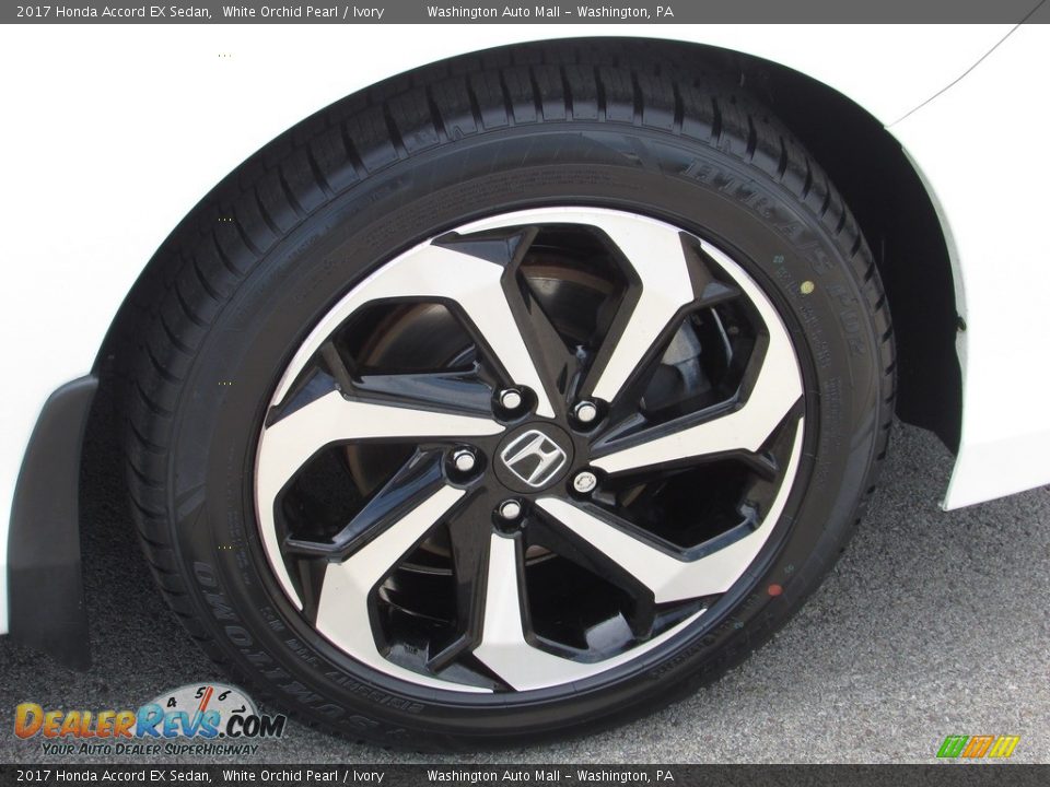 2017 Honda Accord EX Sedan White Orchid Pearl / Ivory Photo #3
