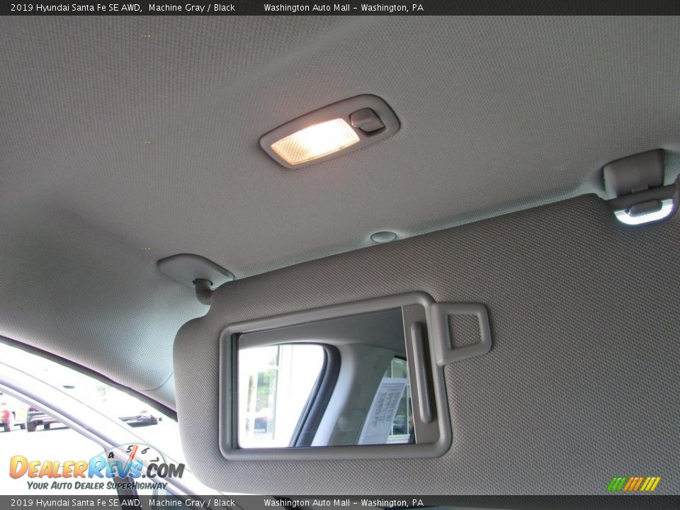 2019 Hyundai Santa Fe SE AWD Machine Gray / Black Photo #20