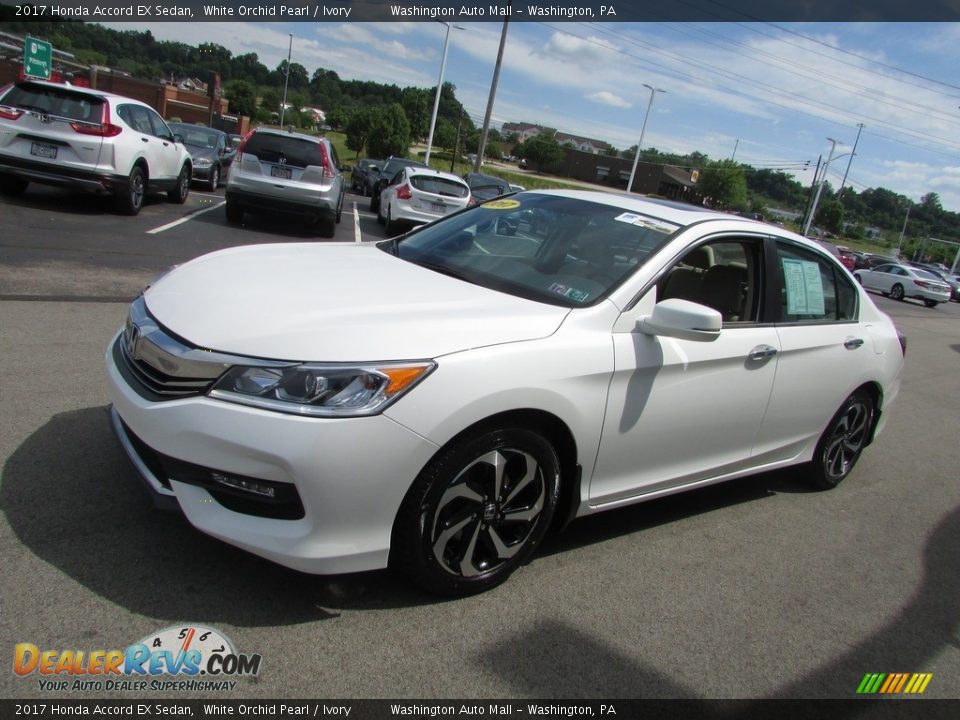 2017 Honda Accord EX Sedan White Orchid Pearl / Ivory Photo #6