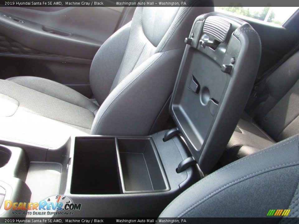2019 Hyundai Santa Fe SE AWD Machine Gray / Black Photo #21