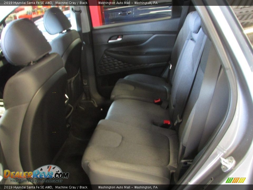 2019 Hyundai Santa Fe SE AWD Machine Gray / Black Photo #22