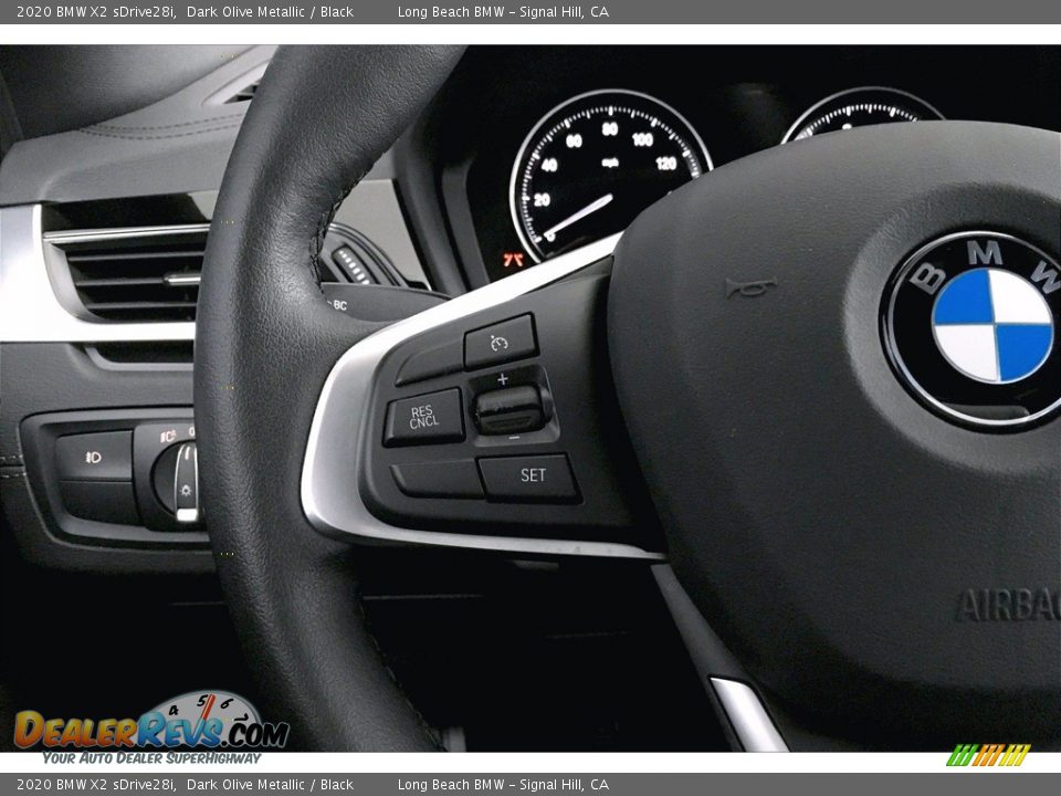 2020 BMW X2 sDrive28i Dark Olive Metallic / Black Photo #18