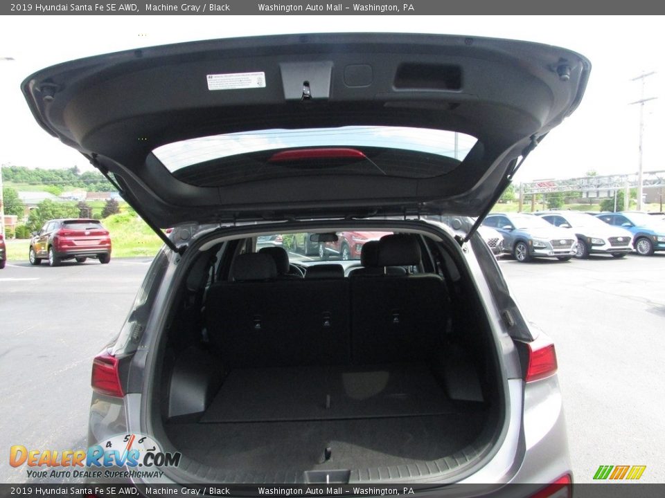2019 Hyundai Santa Fe SE AWD Machine Gray / Black Photo #23