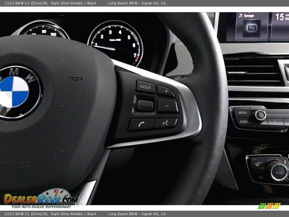 2020 BMW X2 sDrive28i Dark Olive Metallic / Black Photo #19