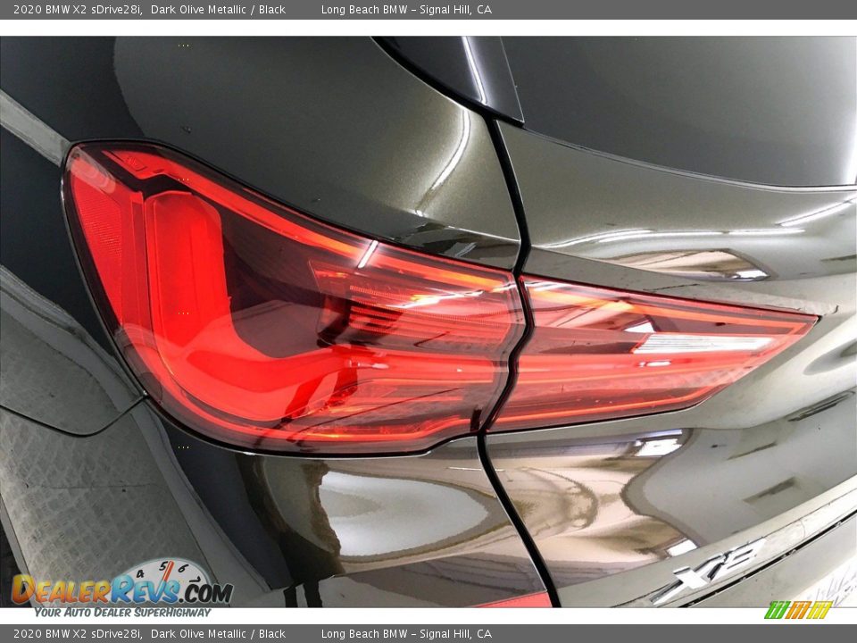 2020 BMW X2 sDrive28i Dark Olive Metallic / Black Photo #27