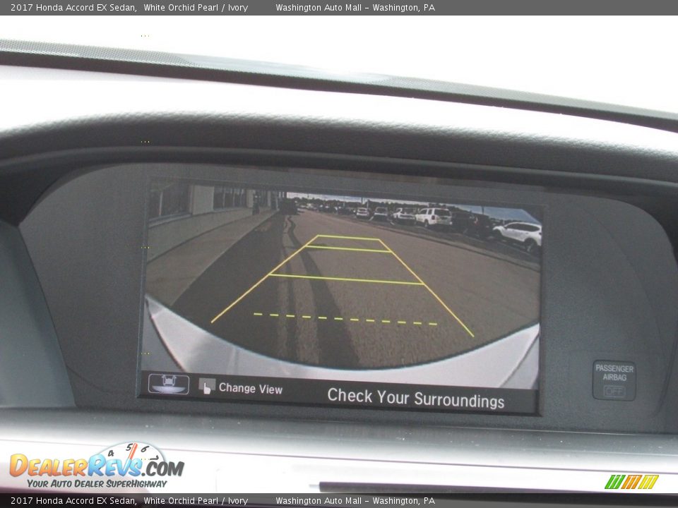 2017 Honda Accord EX Sedan White Orchid Pearl / Ivory Photo #20