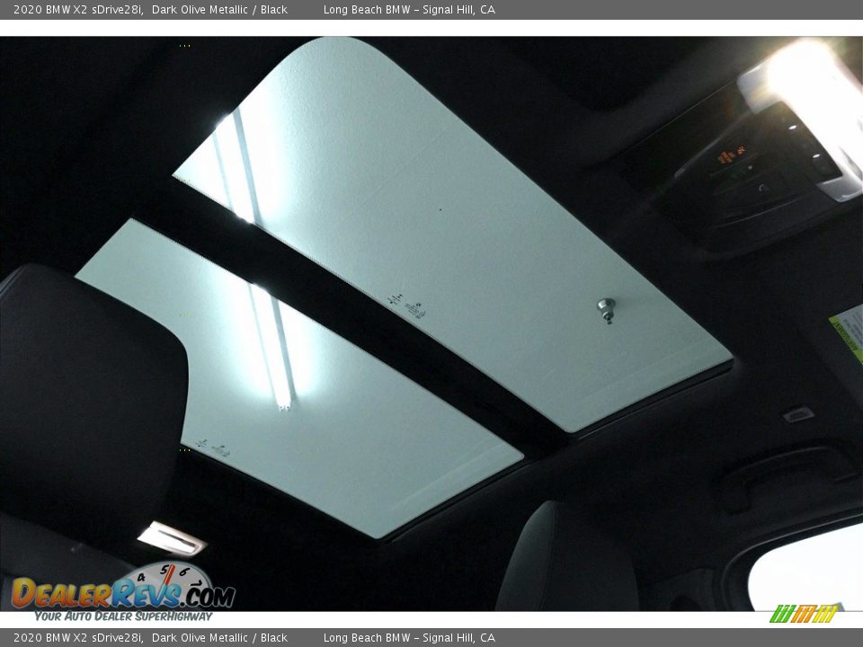 2020 BMW X2 sDrive28i Dark Olive Metallic / Black Photo #31