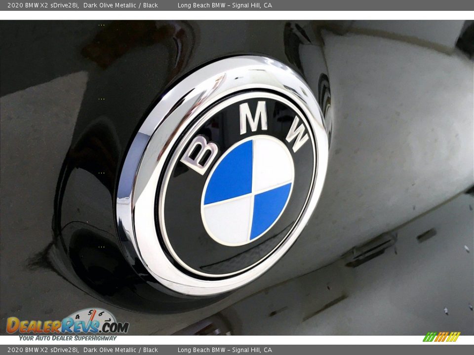 2020 BMW X2 sDrive28i Dark Olive Metallic / Black Photo #34