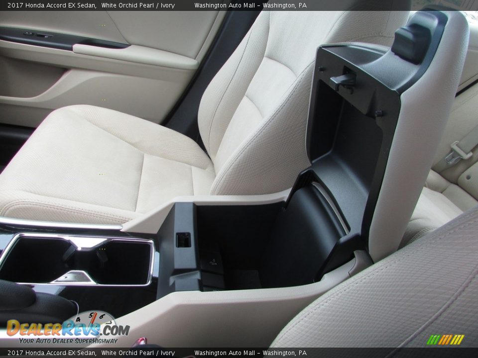 2017 Honda Accord EX Sedan White Orchid Pearl / Ivory Photo #25
