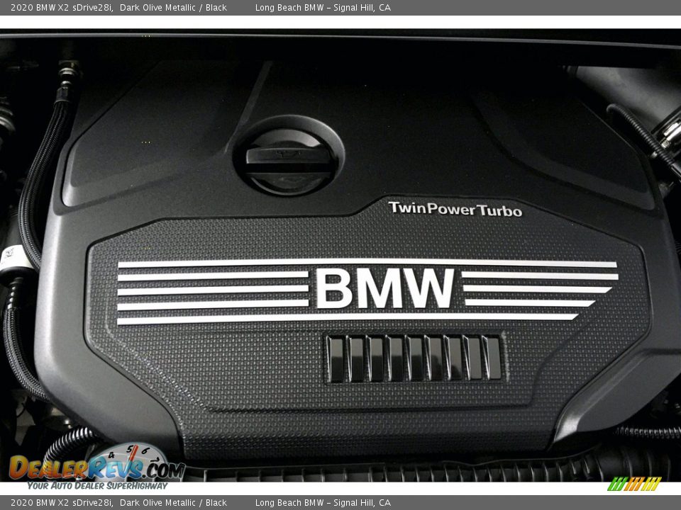 2020 BMW X2 sDrive28i Dark Olive Metallic / Black Photo #35