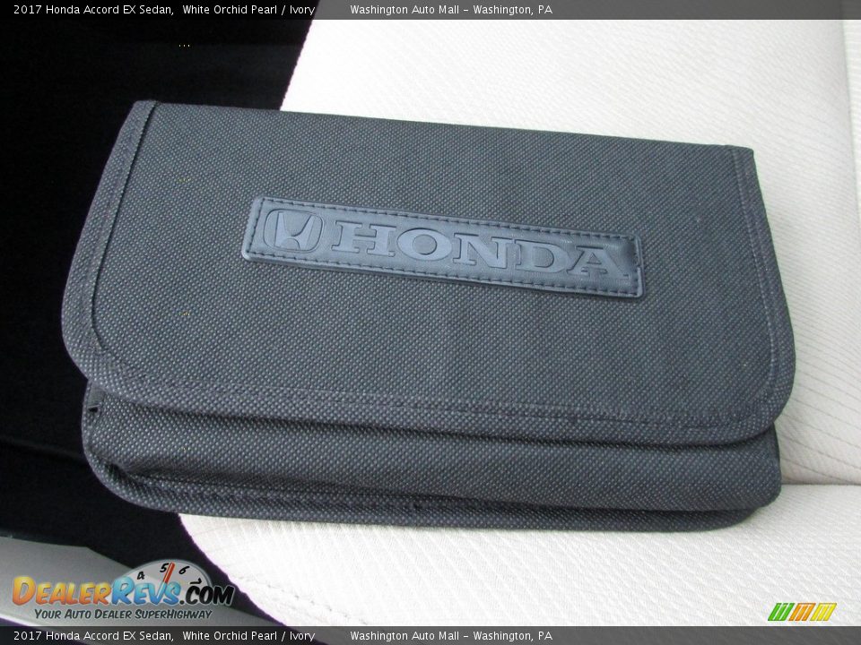 2017 Honda Accord EX Sedan White Orchid Pearl / Ivory Photo #28