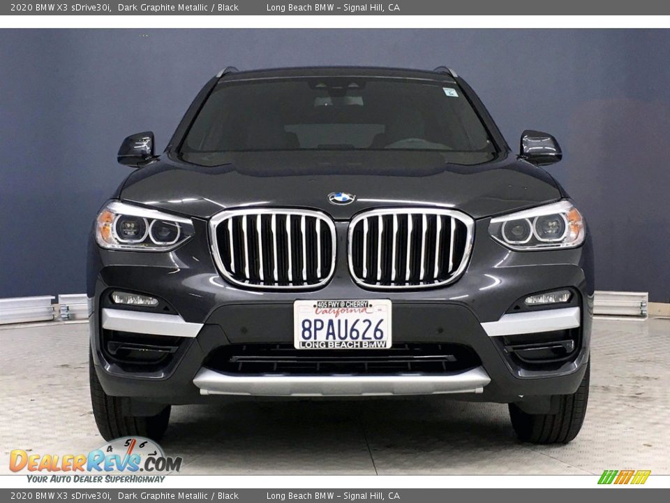 2020 BMW X3 sDrive30i Dark Graphite Metallic / Black Photo #2