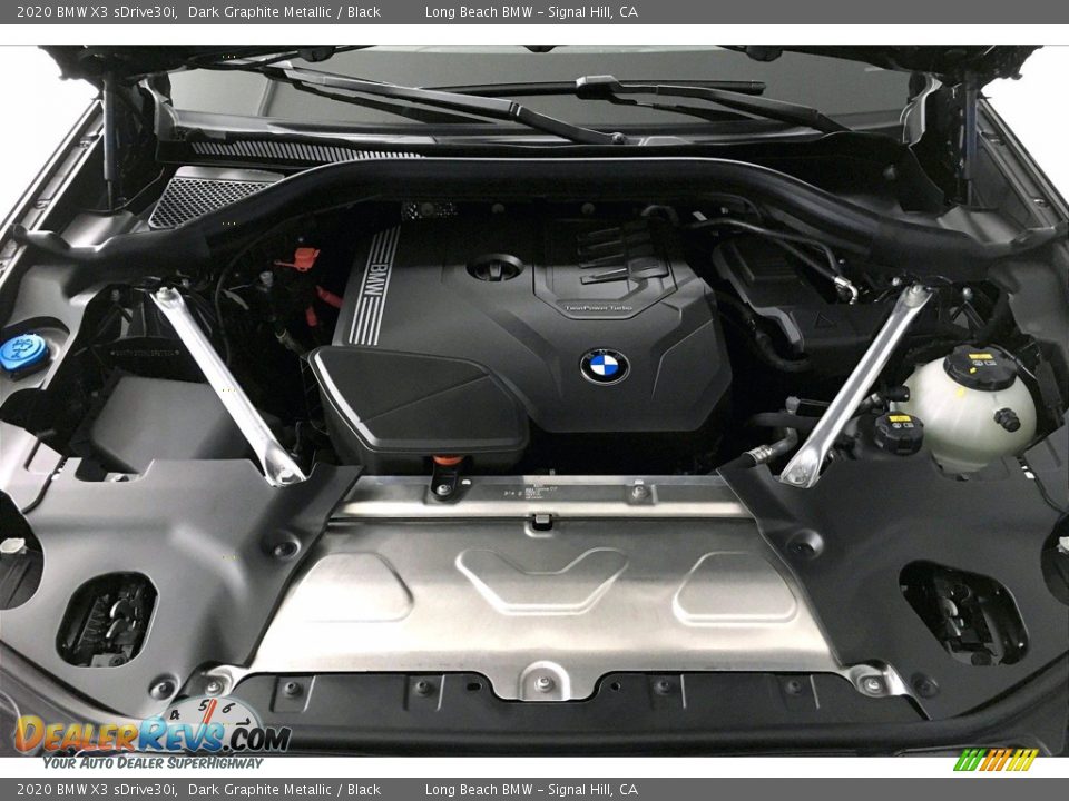 2020 BMW X3 sDrive30i Dark Graphite Metallic / Black Photo #9