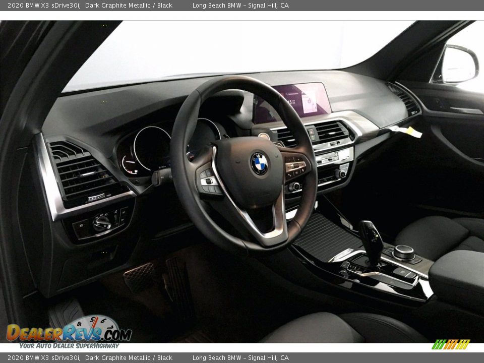 2020 BMW X3 sDrive30i Dark Graphite Metallic / Black Photo #21