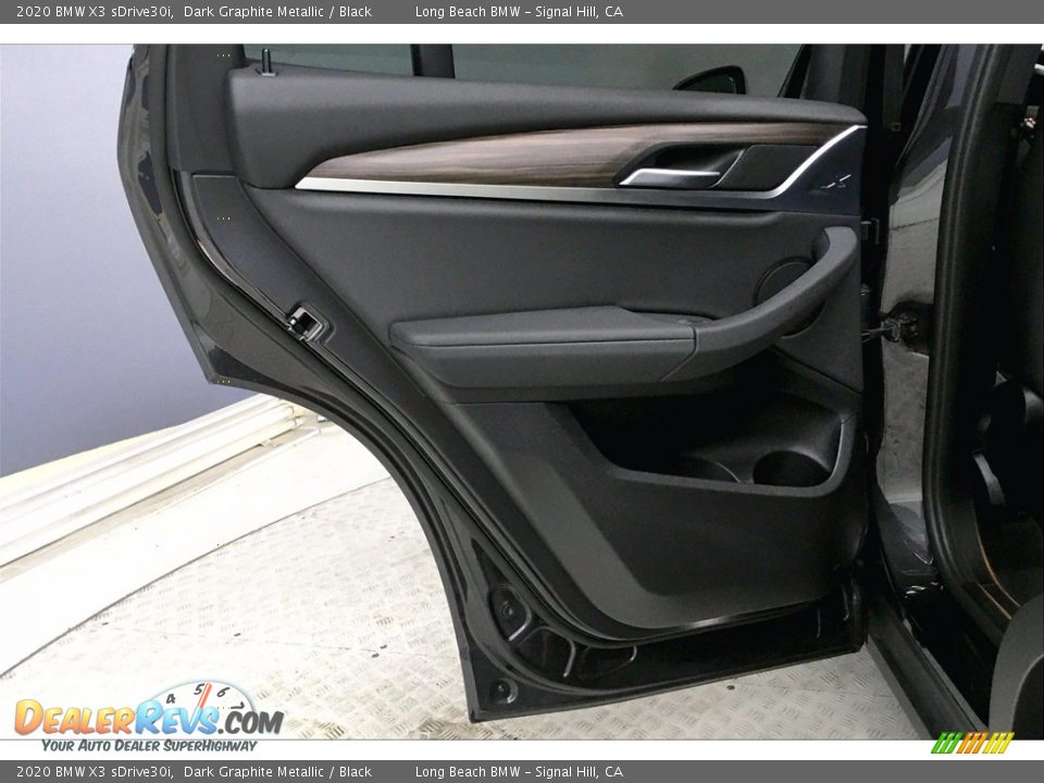 2020 BMW X3 sDrive30i Dark Graphite Metallic / Black Photo #25