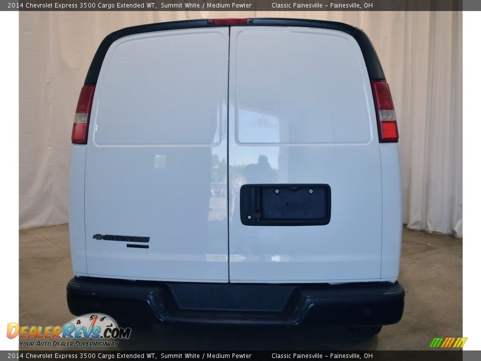 2014 Chevrolet Express 3500 Cargo Extended WT Summit White / Medium Pewter Photo #3