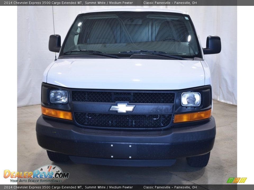 2014 Chevrolet Express 3500 Cargo Extended WT Summit White / Medium Pewter Photo #4