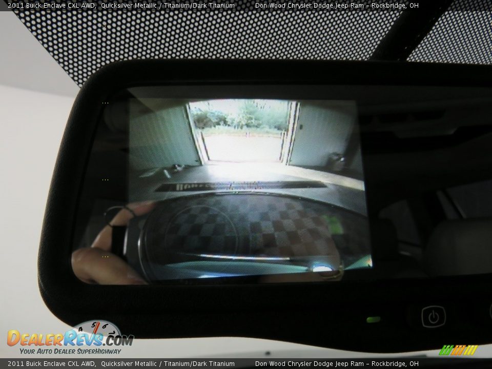 2011 Buick Enclave CXL AWD Quicksilver Metallic / Titanium/Dark Titanium Photo #4