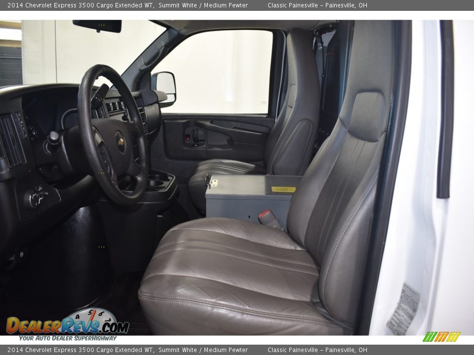 2014 Chevrolet Express 3500 Cargo Extended WT Summit White / Medium Pewter Photo #7