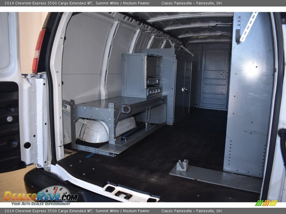 2014 Chevrolet Express 3500 Cargo Extended WT Summit White / Medium Pewter Photo #8