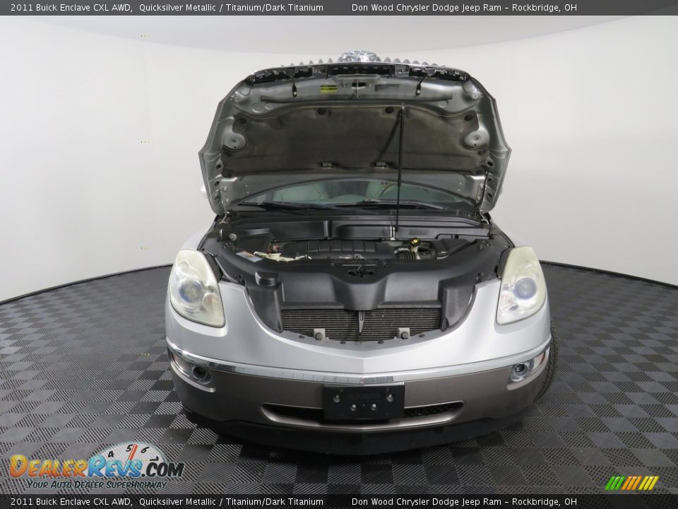 2011 Buick Enclave CXL AWD Quicksilver Metallic / Titanium/Dark Titanium Photo #8