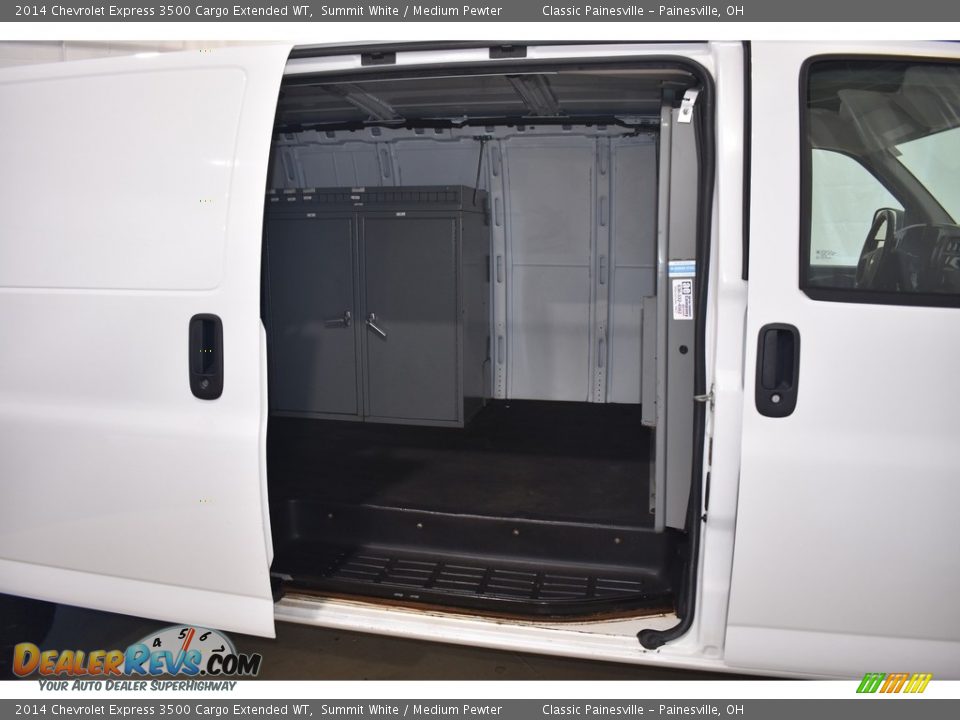 2014 Chevrolet Express 3500 Cargo Extended WT Summit White / Medium Pewter Photo #11