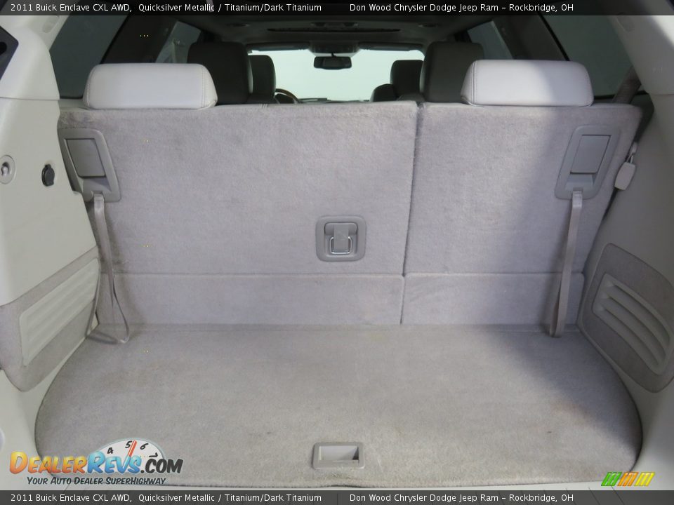 2011 Buick Enclave CXL AWD Quicksilver Metallic / Titanium/Dark Titanium Photo #15