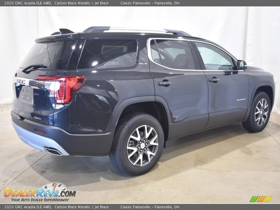 2020 GMC Acadia SLE AWD Carbon Black Metallic / Jet Black Photo #2