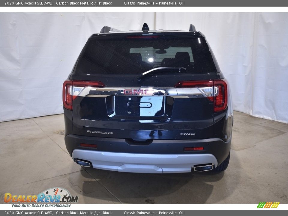 2020 GMC Acadia SLE AWD Carbon Black Metallic / Jet Black Photo #3