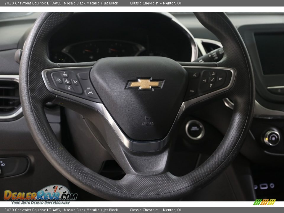 2020 Chevrolet Equinox LT AWD Mosaic Black Metallic / Jet Black Photo #6