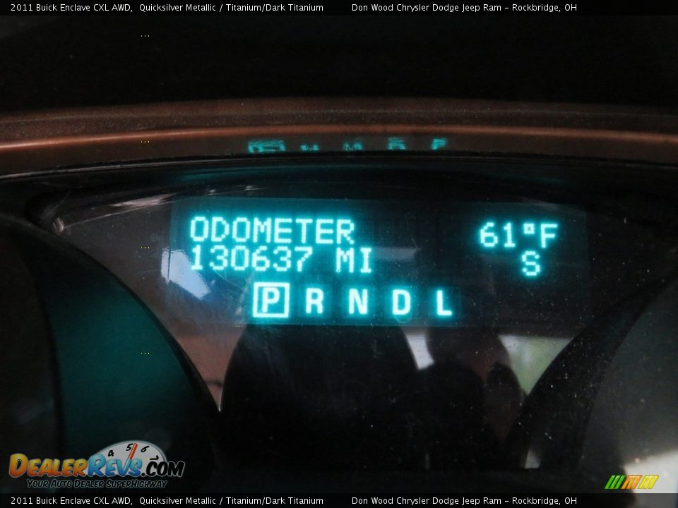 2011 Buick Enclave CXL AWD Quicksilver Metallic / Titanium/Dark Titanium Photo #25