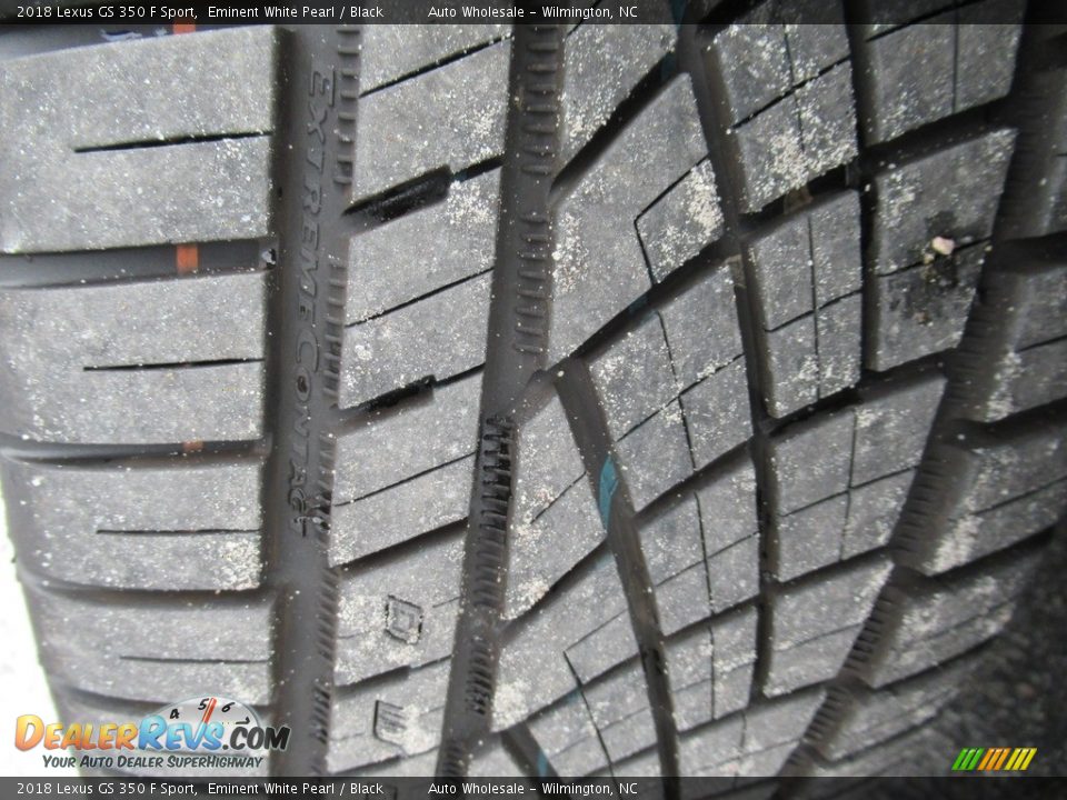 2018 Lexus GS 350 F Sport Eminent White Pearl / Black Photo #9