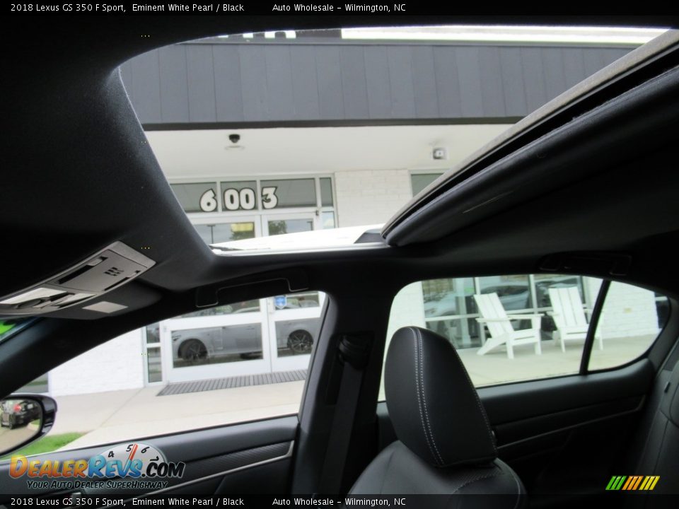 2018 Lexus GS 350 F Sport Eminent White Pearl / Black Photo #11