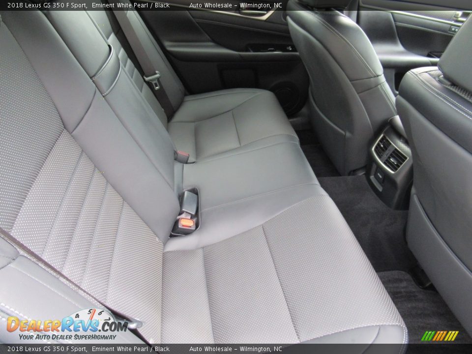 Rear Seat of 2018 Lexus GS 350 F Sport Photo #14